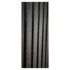 Schallabsorbierendes Akustikpaneel Schwarz 260×60