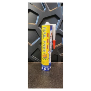 Montagekleber extra stark – Schnell haftender Kleber ohne Nägel für Polster, Holz, Metall, Kunststoff & Bau – Wetterfest, elastisch & lösungsmittelfrei